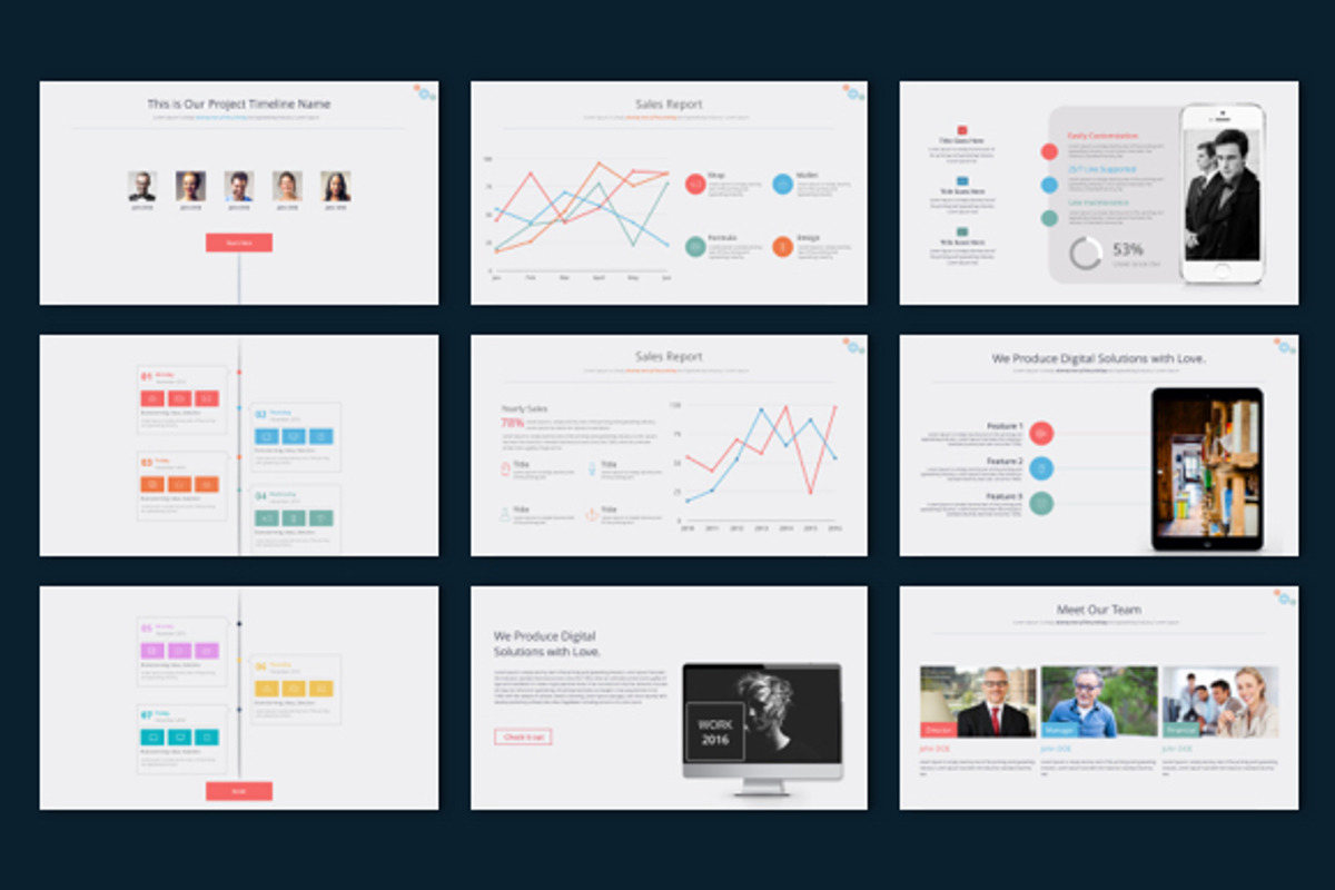 Tesla Powerpoint Presentation Templa, a Presentation Template by Mia
