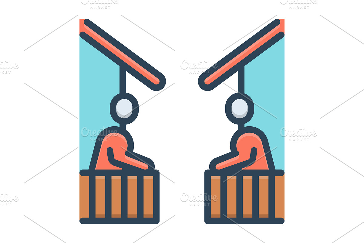 Neighborhood closeness color icon, a Duotone Icon by Creative priyanka