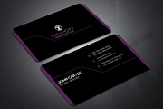 Dark Business Card, a Business Card Template by Midgardians (Thumbnail 1 of 2)