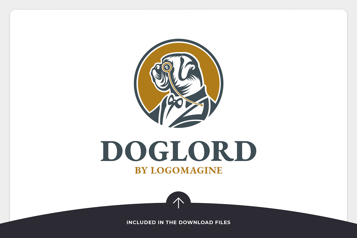 Dog Lord Logo Template, a Branding & Logo Template by LOGOMAGINE (Photo 5 of 16)