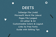Modern Resume CV Template Design, a Resume Template by More Profesh (Thumbnail 5 of 8)