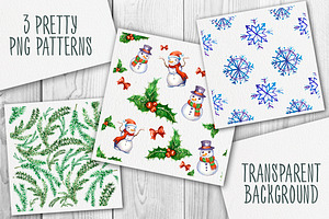 Magic Winter Watercolor Set