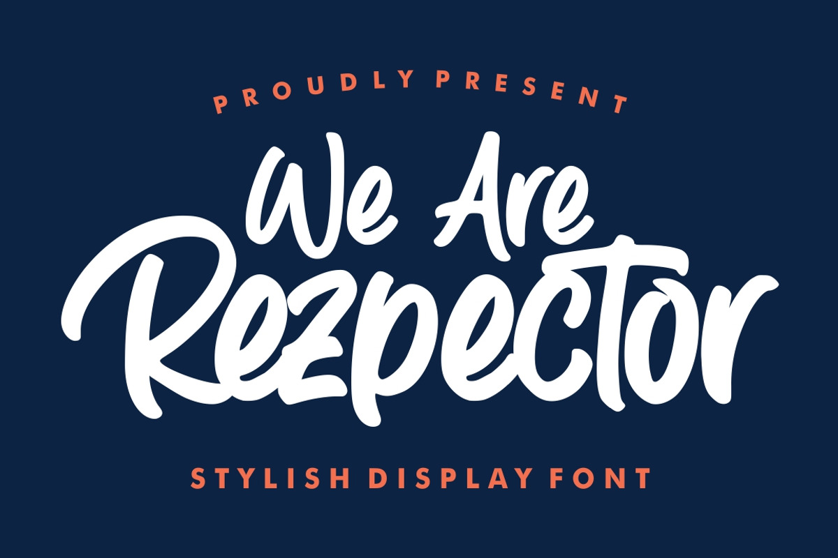 Rezpector - Stylish Display Font