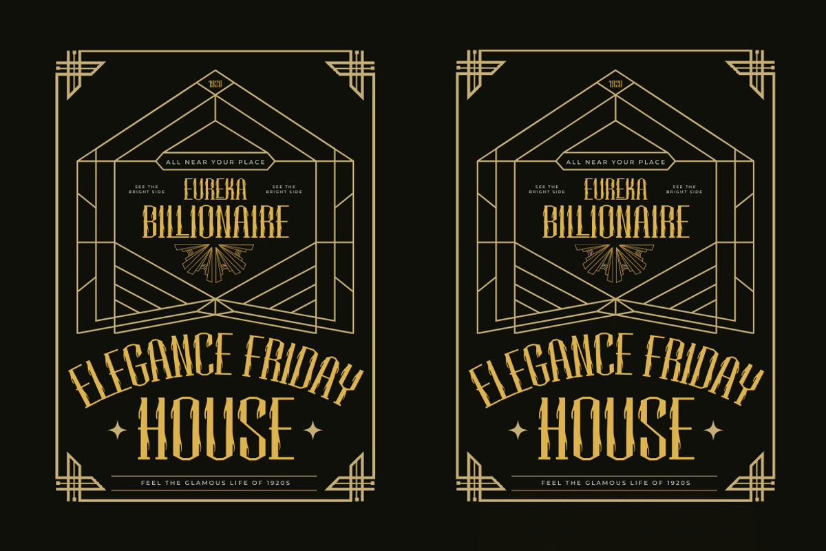 Mihbur | Art Deco Font, a Serif Font by twinstd (Photo 5 of 13)