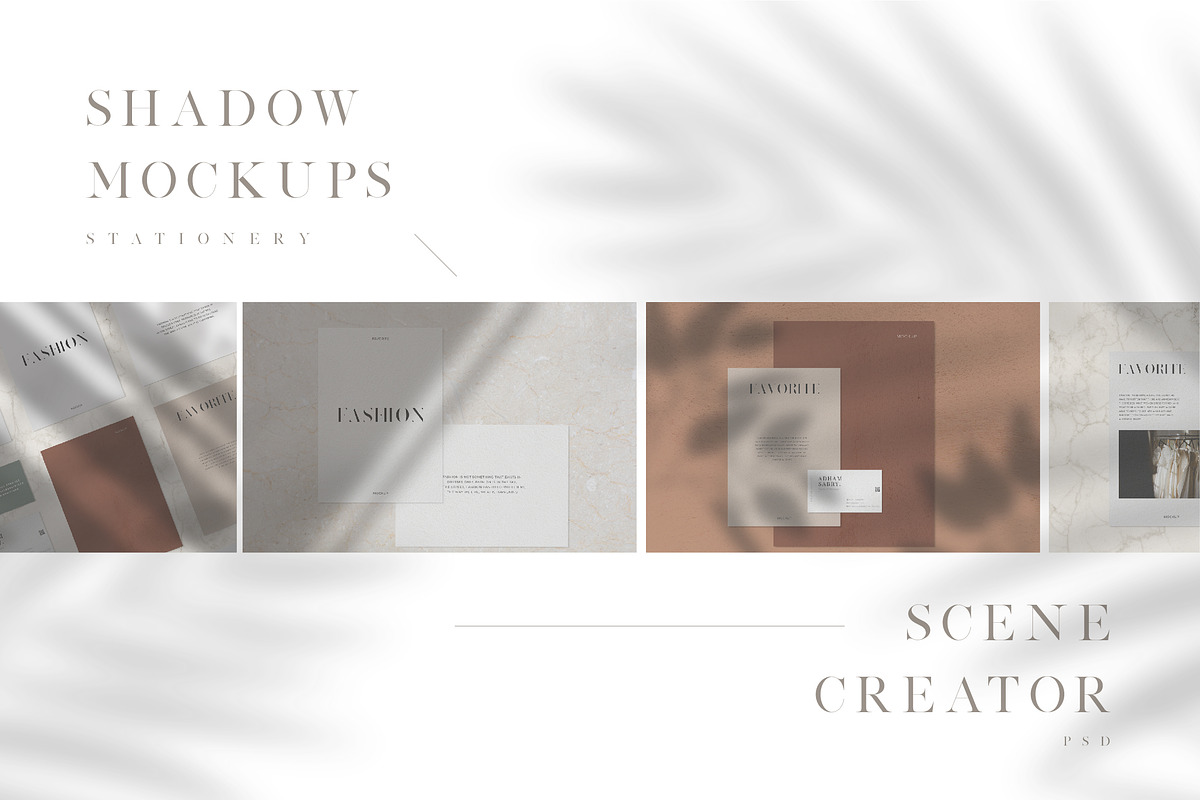 Shadow Mockups (Scene creator), a Books & Magazine Mockup by Digital Breath templates (Photo 1 of 7)