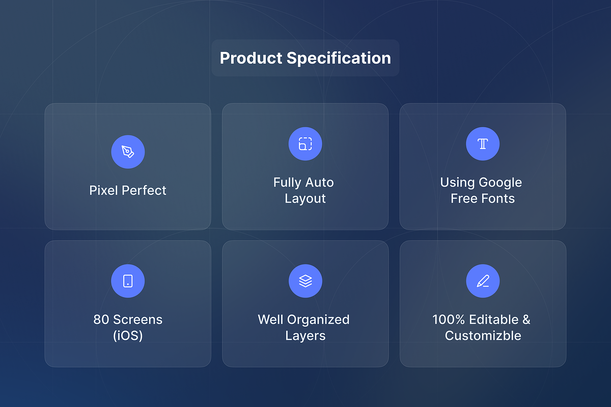 Filllo Language Learning App UI Kit, an UI Kit Template by floxui (Photo 2 of 8)