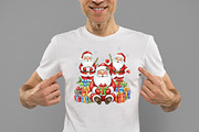 christmas santa claus png, an Illustration by Designworld (Thumbnail 3 of 5)