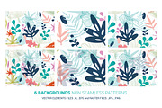 Abstract Leaves Designer Pack, a Texture Illustration by FourLeafLover (Thumbnail 7 of 16)