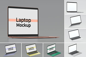 Laptop Mockup Set