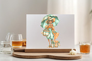 Whimsical Summer Clipart Bundle., an Illustration by SVGArt (Thumbnail 6 of 9)