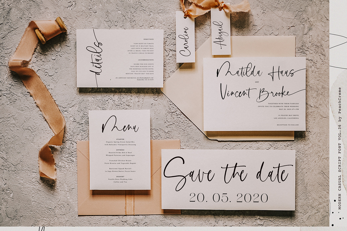 Scarlet// Modern Casual Font SALE preview 3