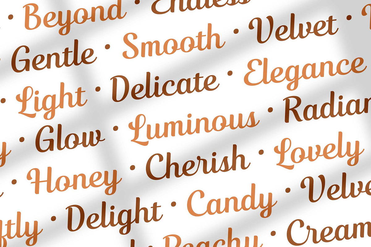 Nadlines - Script Family, a Script Font by Novitype (Photo 7 of 13)