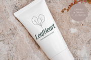 Eco Heart Brand Mark | Canva & AI, a Branding & Logo Template by Elibee (Thumbnail 4 of 6)