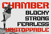 CHAMBER, a Sans Serif Font by Pinisi ART (Thumbnail 9 of 10)