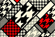 Seamless hound's-tooth patterns, a Pattern Graphic by tkdesign (Thumbnail 4 of 7)