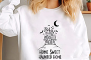 Home Sweet Haunted Home Illustration, an Illustration by CrexoraLab (Thumbnail 3 of 4)