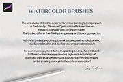 BUNDLE Watercolor Procreate Brushes, a Brush Add-On by Les Frolova (Thumbnail 17 of 17)