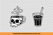 Coffee Illustrations, a Food Illustration by cd-design.co (Thumbnail 3 of 7)