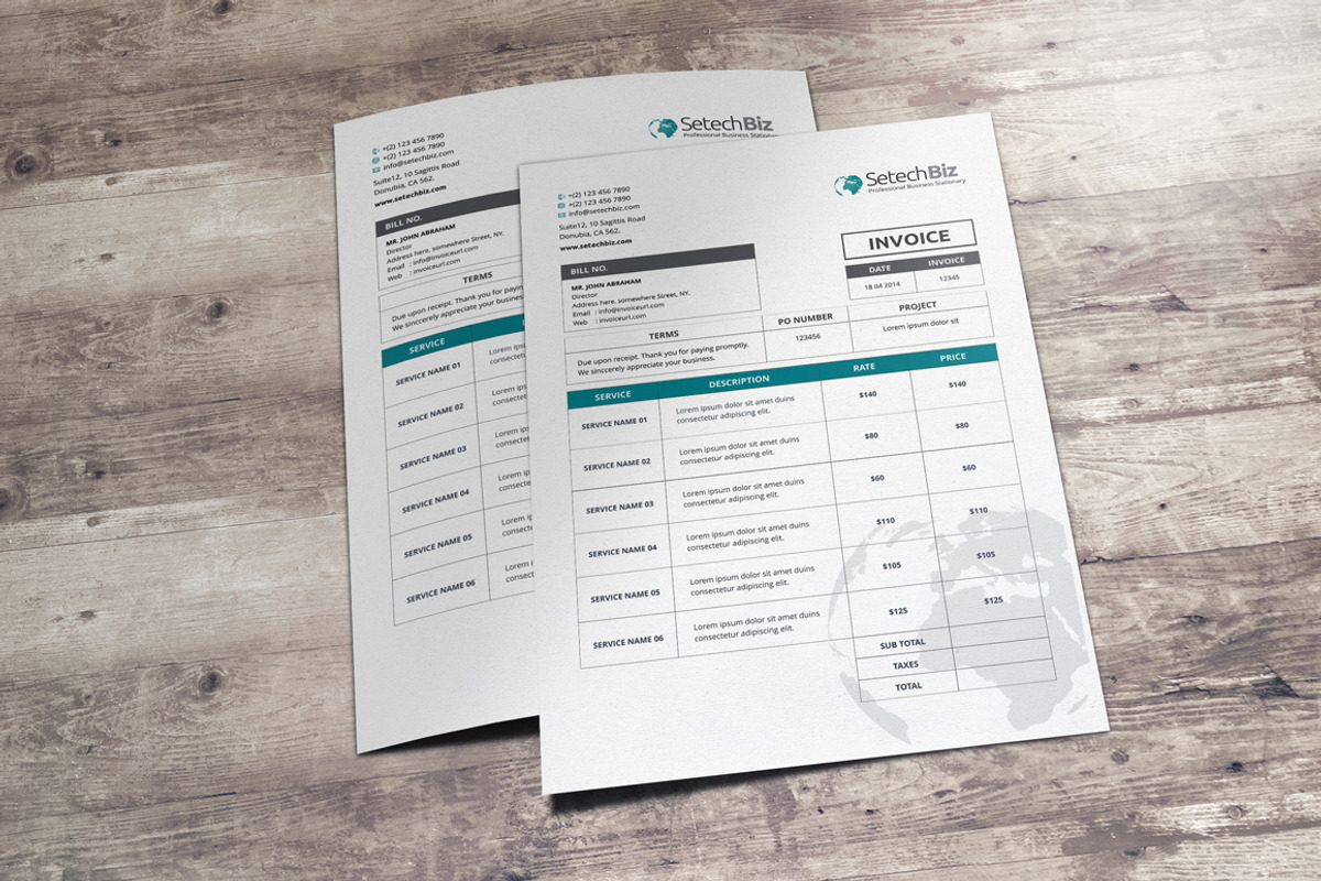 Stationary Design v2, a Stationery Template by Miyaji75 (Photo 5 of 12)