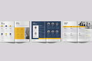 Annual Report Brochure Template, a Brochure Template by Spark_Creative (Thumbnail 5 of 9)