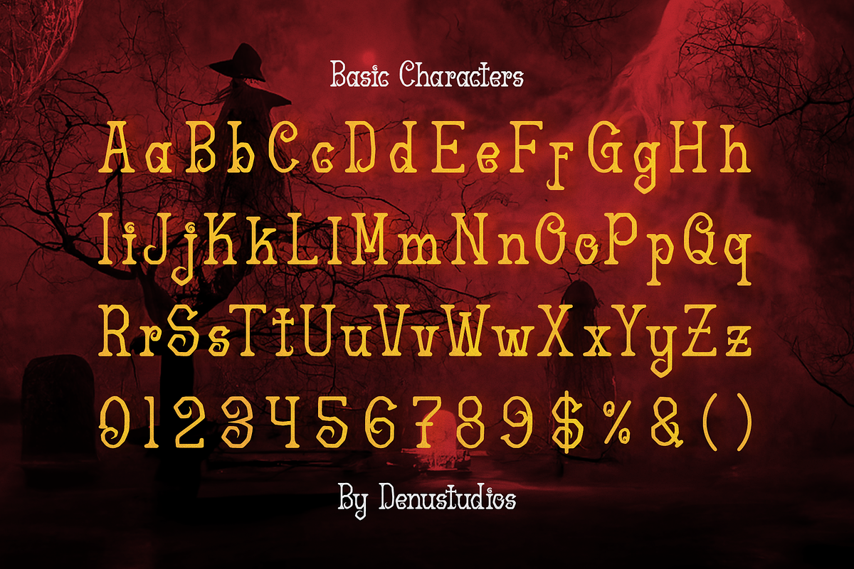 Lochta | New Fantasy Font, a Blackletter Font by Denustudios (Photo 10 of 12)