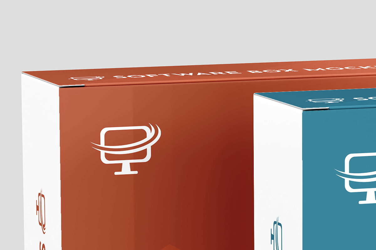 Software / Product Box Mockups, a Packaging Mockup by Illusiongraphic (Photo 17 of 25)