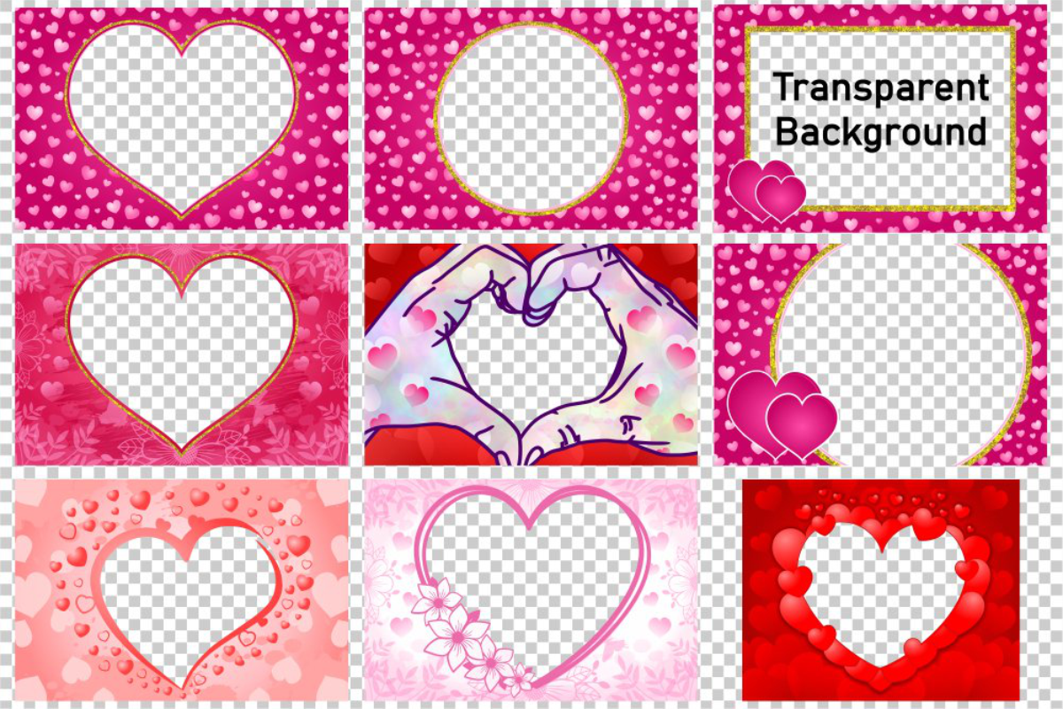 Valentine Pattern Background Bundle, a Background Photo by D2PUTRI (Photo 13 of 13)