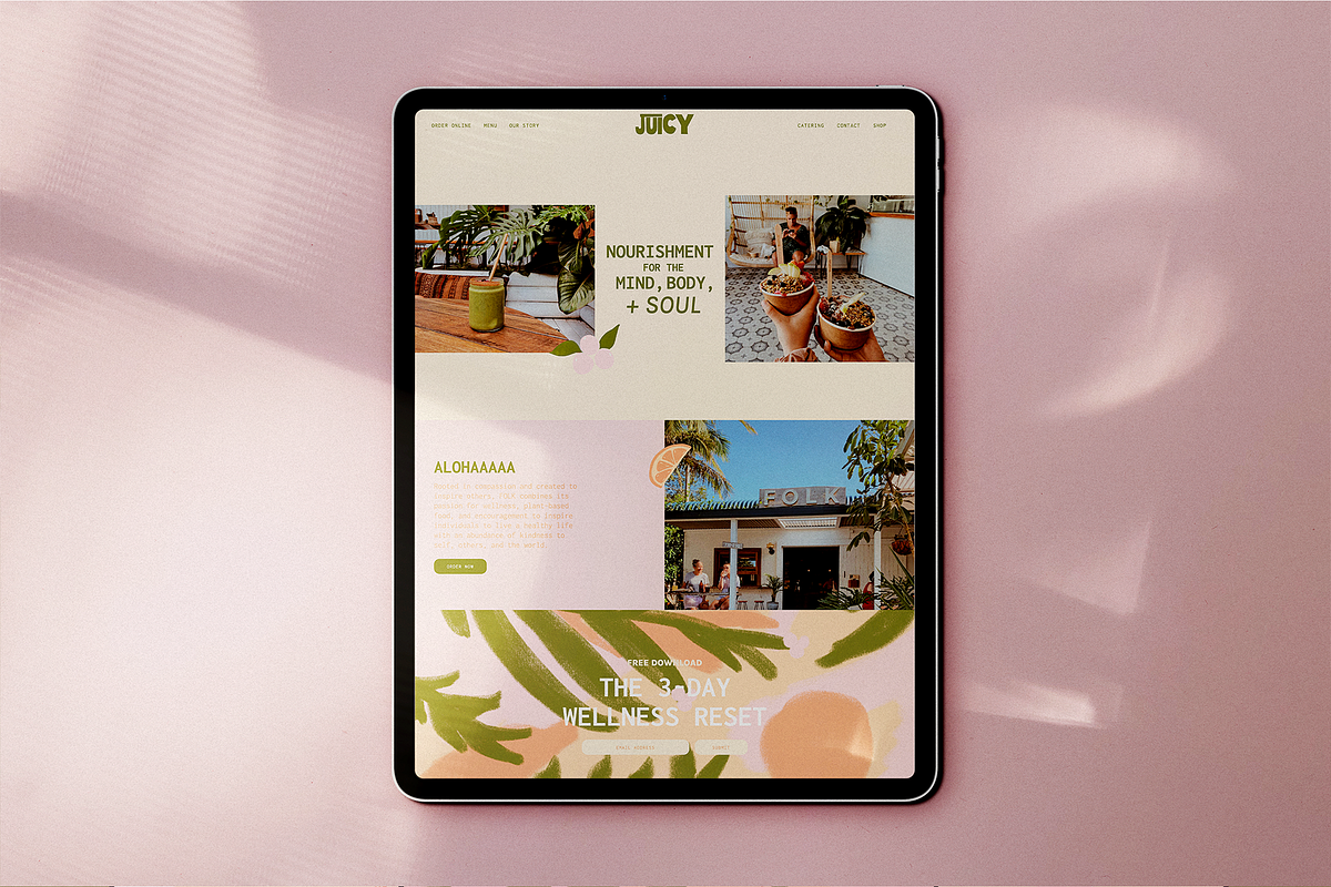 ShowIt Website Template for Cafe, a Websites & App Template by Scribble Society (Photo 8 of 8)