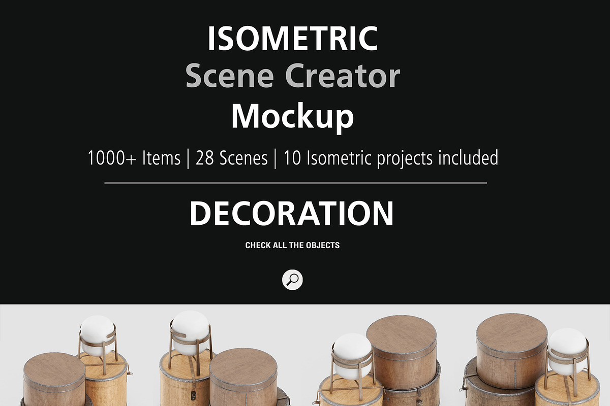 Isometric Scene Creator Mockup, a Books & Magazine Mockup by IsometricWorld (Photo 31 of 47)