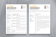 Resume Template Pack | Word, Pages, a Resume Template by Blackcloud_Creations (Thumbnail 3 of 7)