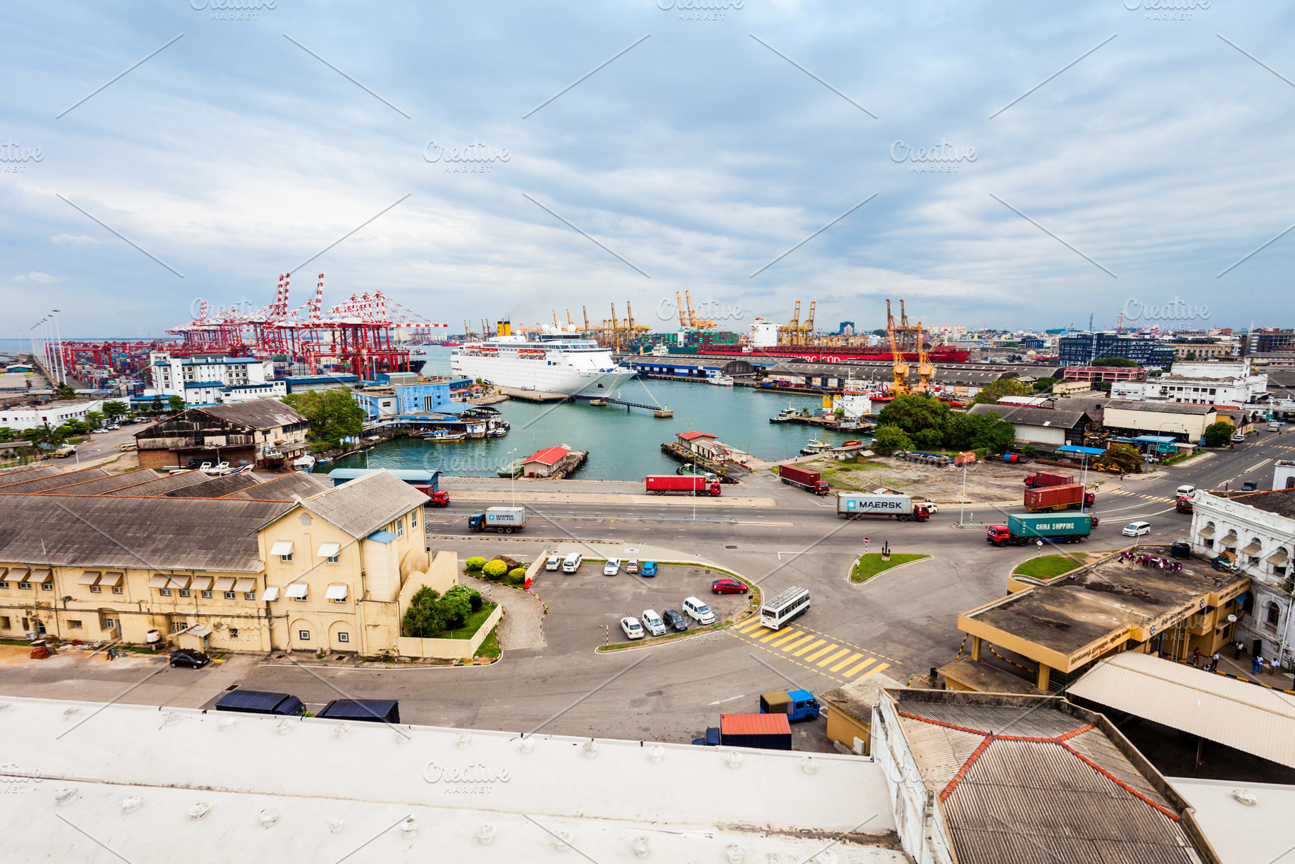 The Port of Colombo, a Photo by saiko3p