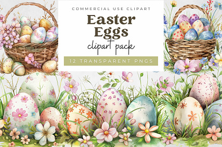 Easter Eggs Clipart