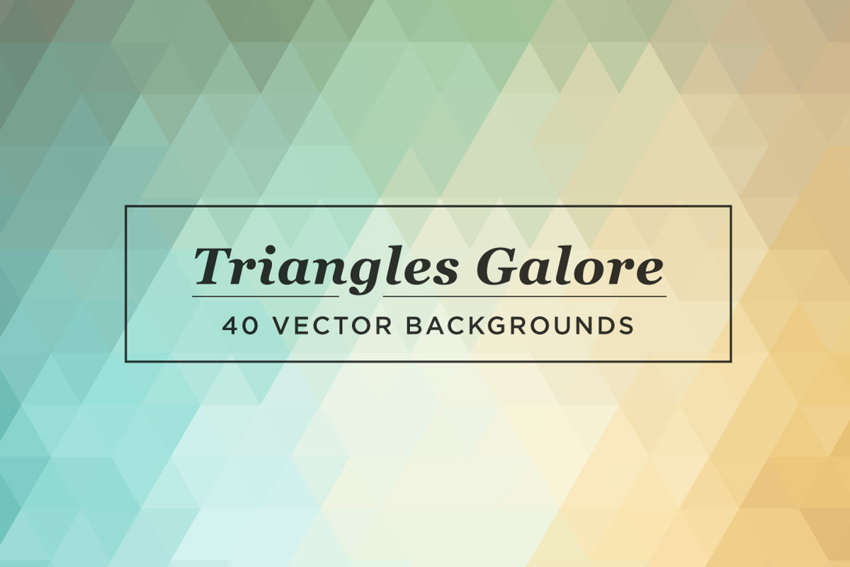 Triangles Galore