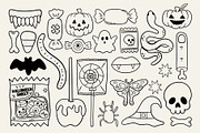 Whimsical Halloween Illustrations, a Seasonal Illustration by Alina Sh (Thumbnail 4 of 8)