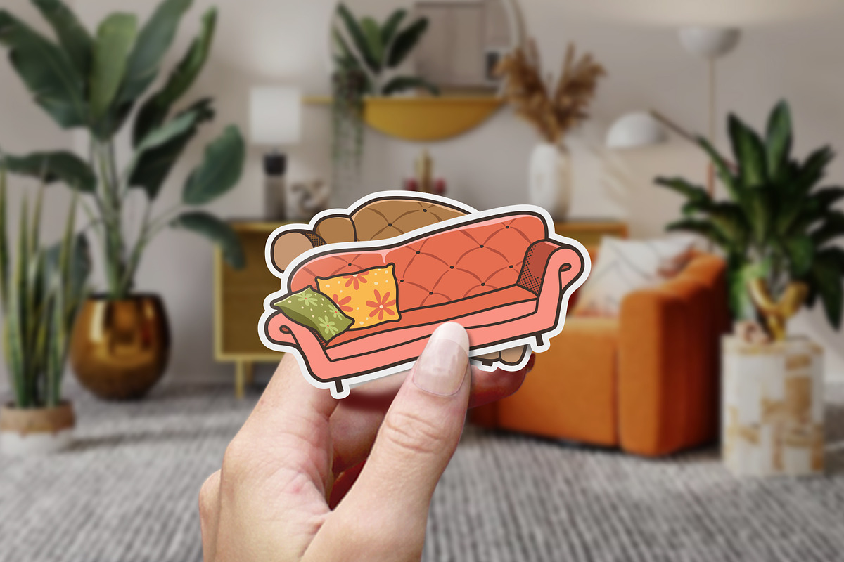 Set of sofa design, Comfortable sofa, a Graphic by Allmostudio (Photo 3 of 4)
