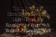 Meal - Serif Display Family, a Serif Font by Holyline Design (Thumbnail 3 of 15)