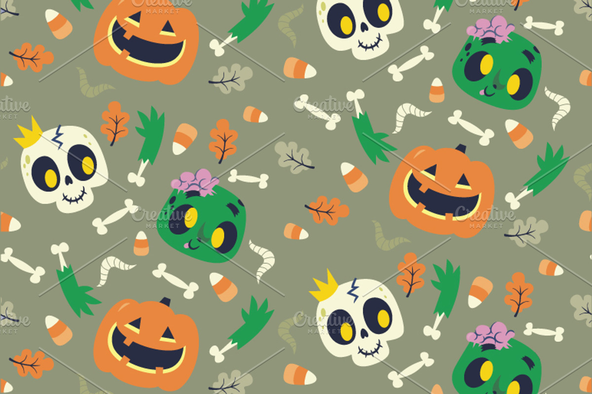 happy halloween pack, a Food Illustration by Helga Lukas (Photo 2 of 6)