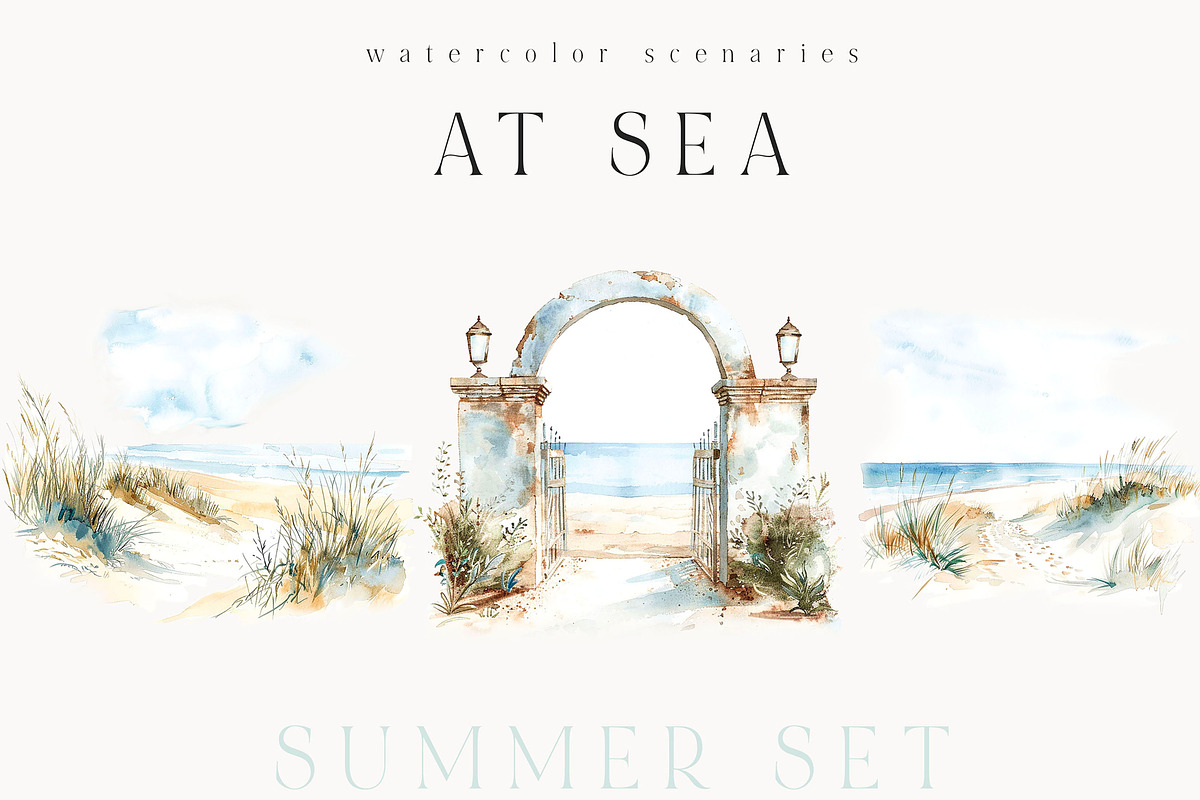 New! Summer Edition Bundle, a Seasonal Illustration by Isabelle Salem (Photo 26 of 118)