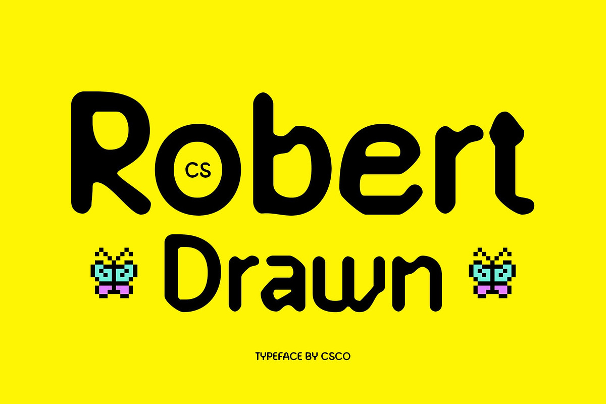 CS Robert Drawn, a Sans Serif Font by Craft Supply Co. (Photo 1 of 8)