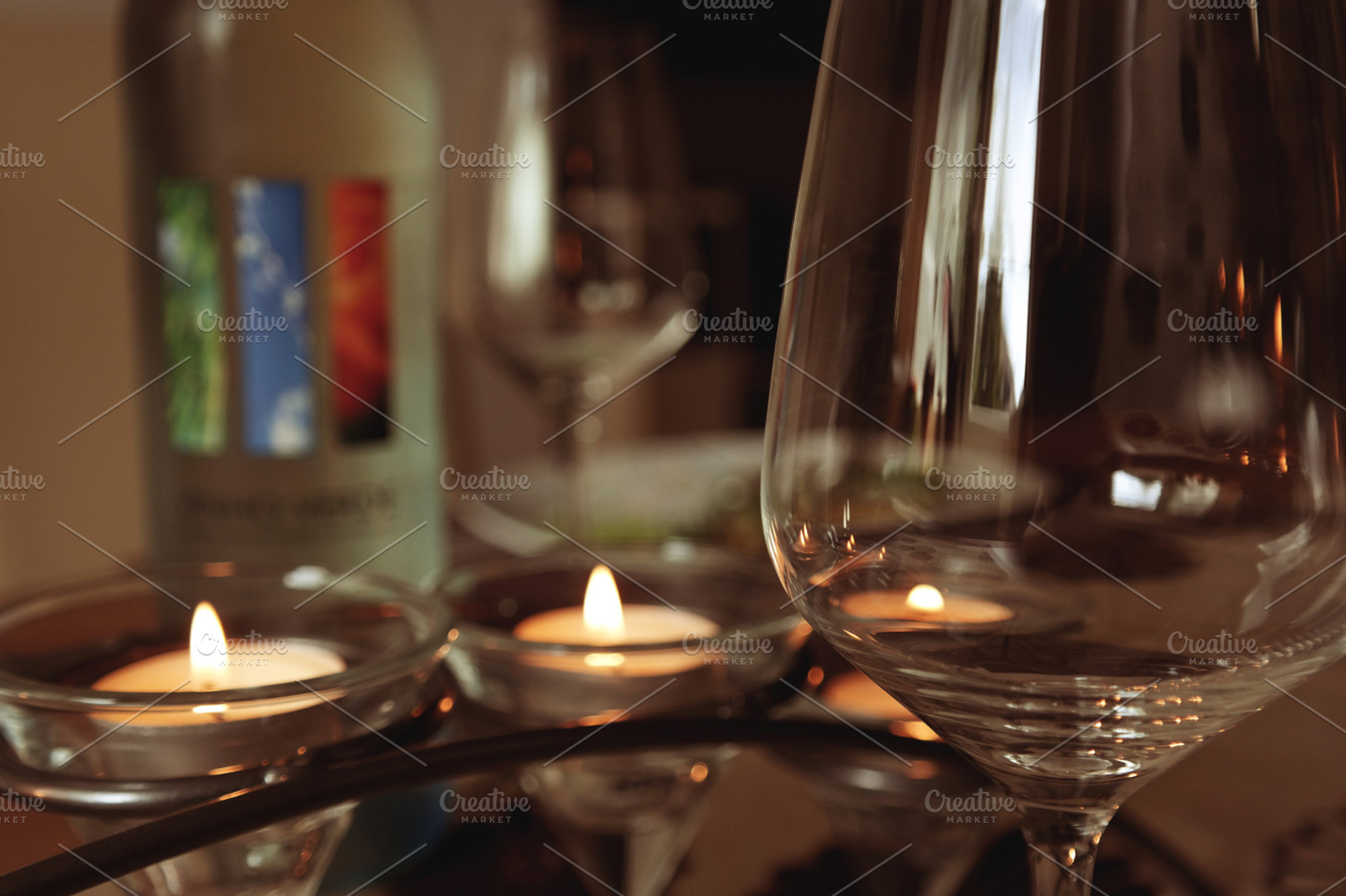 Wine Glass Stock Photograph