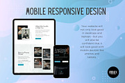 Tax Preparer Website Template, a Landing Page Template by Kromatic Design Studio (Thumbnail 9 of 10)