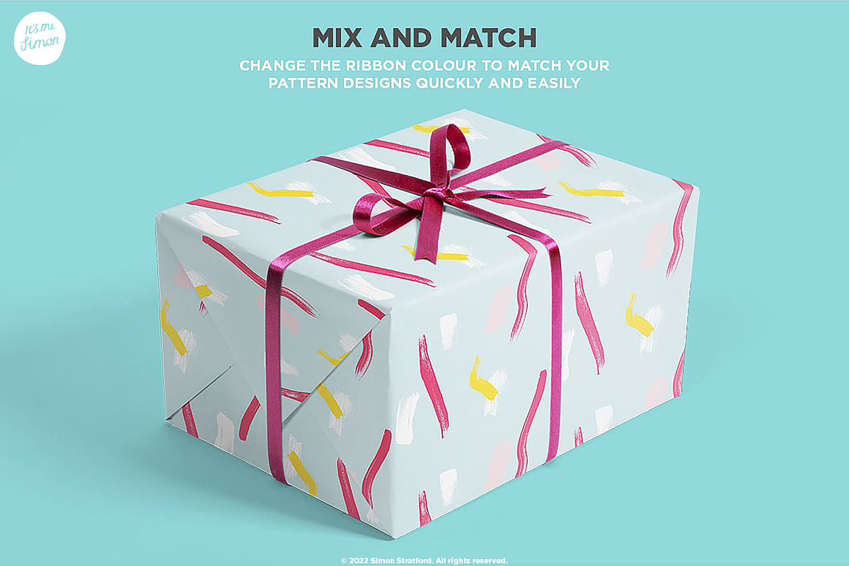 Gift Box mockup, a Packaging Mockup by Itsmesimon (Photo 3 of 7)