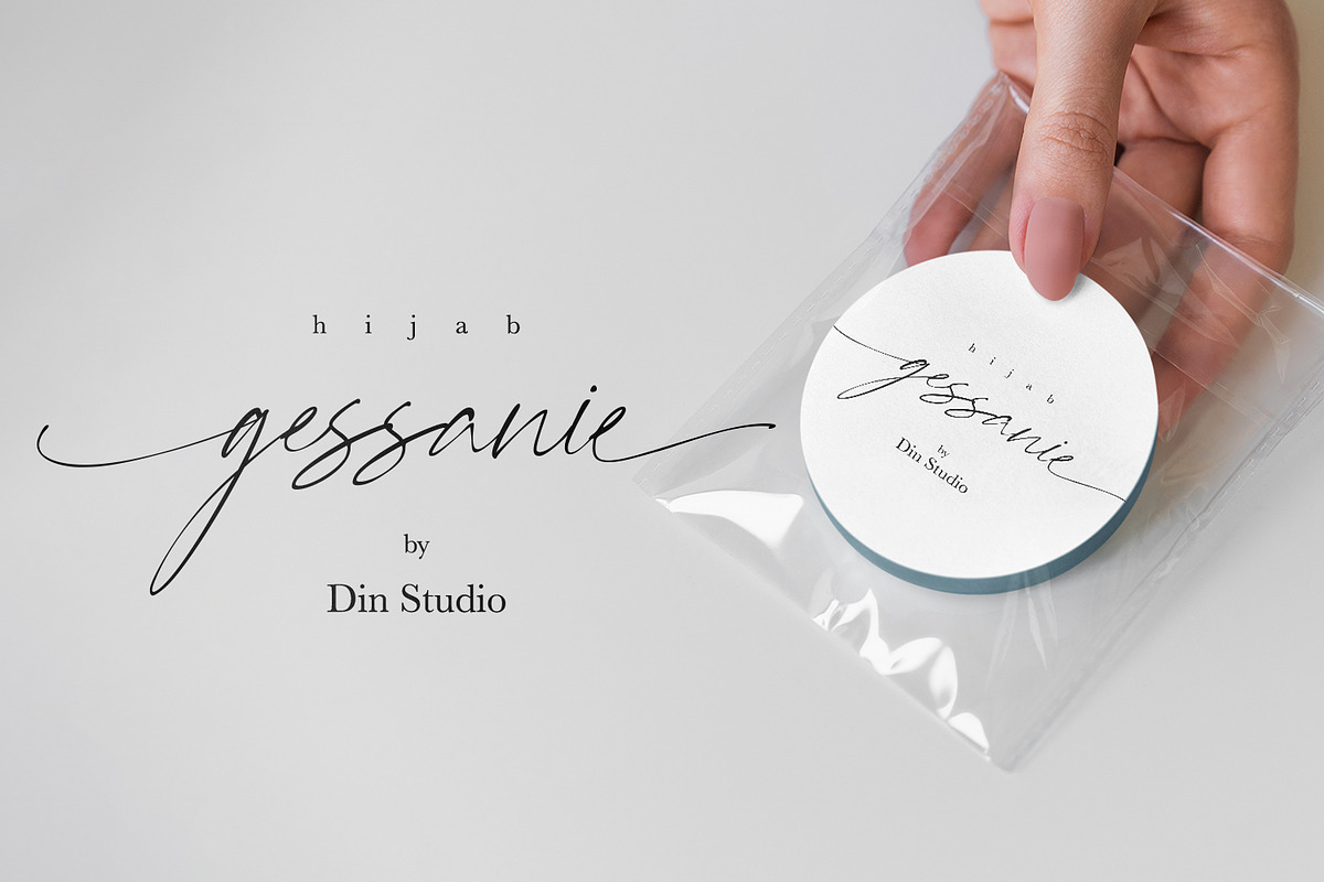 Pantheon Signature, a Script Font by din-studio.com (Photo 4 of 10)
