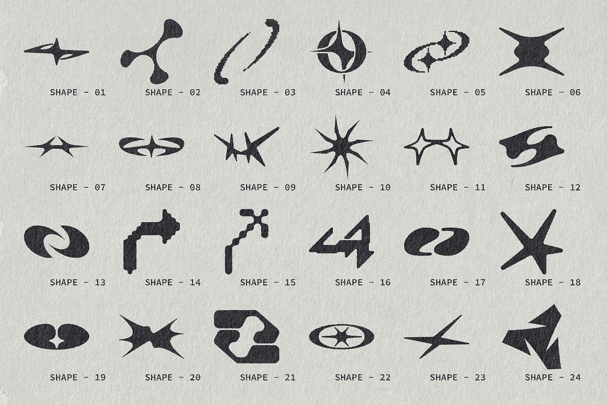 CyberForm Shapes Collection, a Graphic by Vanzyst (Photo 2 of 7)