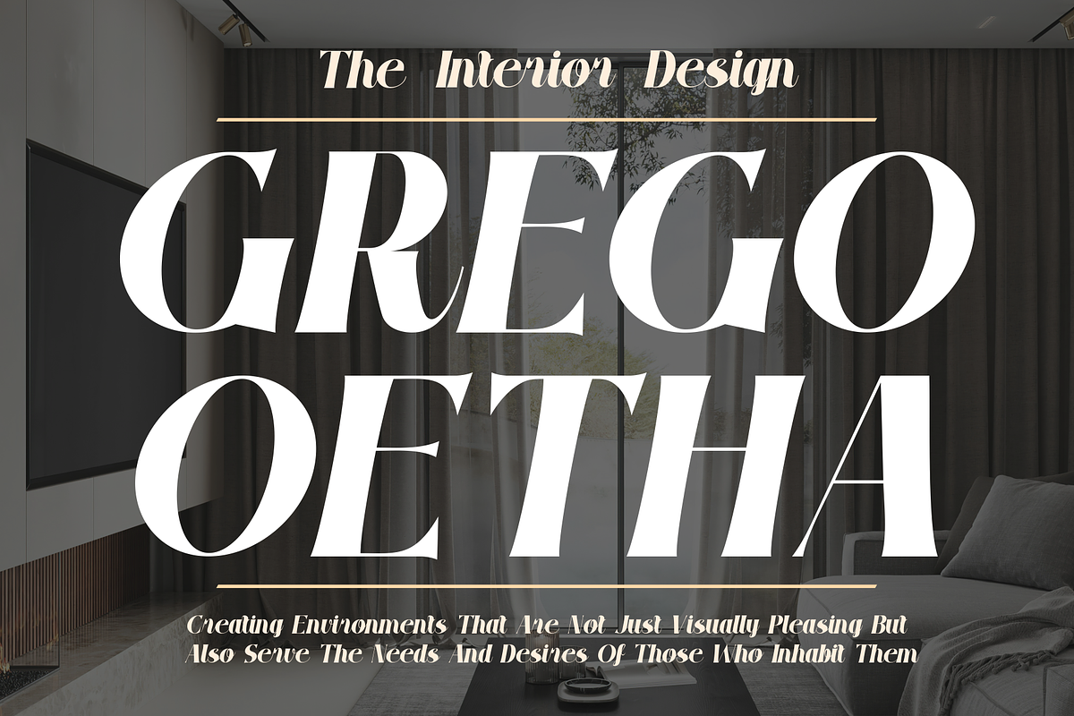 Gianha Forisa - Modern Serif Font, a Serif Font by MaikoHatta (Photo 3 of 8)