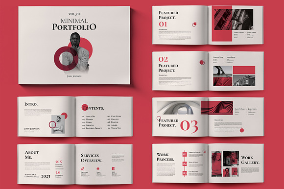 Minimal And Creative Portfolio preview 6