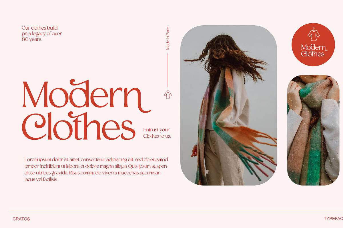Kratos - Modern Logo Font, a Serif Font by Luna Shop (Photo 9 of 9)
