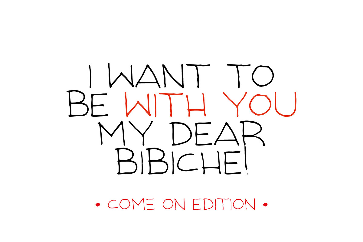 Kraw, a Handwritten Font by La Boite Graphique (Photo 5 of 5)