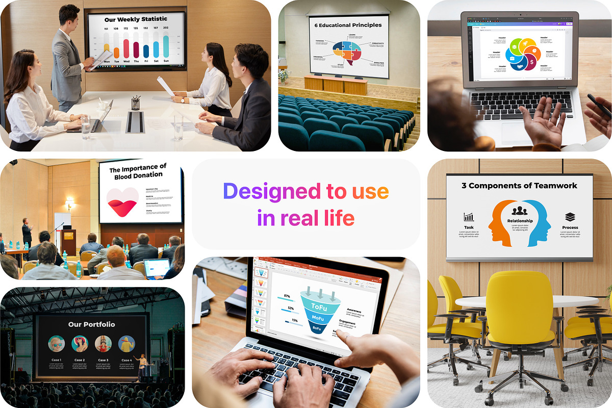 The Biggest Infographics Bundle!, a Presentation Template by Wowly Design (Photo 7 of 37)