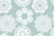 7 Crochet seamless patterns, a Pattern Graphic by tamara.comotomka (Thumbnail 5 of 7)